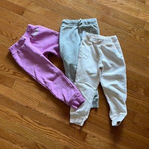 Gap sweat pants. Pack of 3 size 5